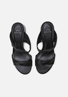 Mangar&aacute; Xaxim Mules Block Heel - Elegant Summer Style Black 37