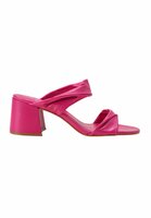 Mangar&aacute; Xaxim Mules Block Heel - Elegant Summer Style Green 37