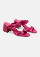 Mangar&aacute; Xaxim Mules Block Heel - Elegant Summer Style Green 37