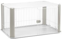 Merkloos Puppyren Met Dak Grijs 113X79X60 CM