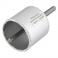 Holboorkroon met opspandoorn 68 mm grijs