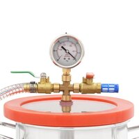 Vacu&uuml;mkamer met 2-traps pomp 3,7 L