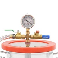 Vacu&uuml;mkamer met 2-traps pomp 3,7 L