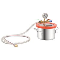 Vacu&uuml;mkamer met 2-traps pomp 3,7 L