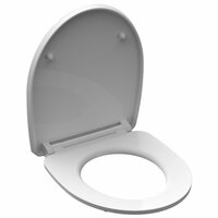 Toiletbril met soft-close WATER LILY duroplast hoogglans