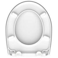 Toiletbril met soft-close WATER LILY duroplast hoogglans