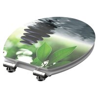 Toiletbril met soft-close OASIS MDF hoogglans