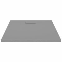 Douchebak 100x80 cm SMC grijs