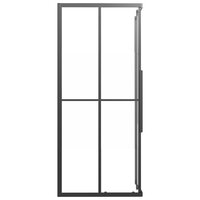 Douchecabine 80x70x180 cm mat ESG zwart