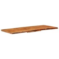 Wastafelblad 140x52x3,8 cm massief acaciahout