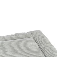 Trixie Ligmat Jonna Ribfluweel Grijs 90X65 CM
