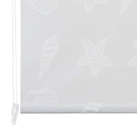 Rolgordijn voor douche 100x240 cm zeester