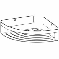 Hoekkorf Caddy chroom groot 1400630346
