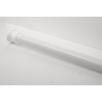 Douchegordijnstang telescopisch 70-115 cm wit 55101