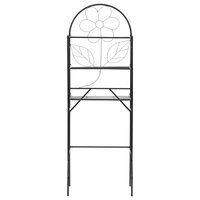 Badkamerrek 60x33x174 cm zwart