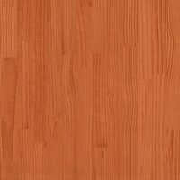 Handdoekenrek 23x18x110 cm massief grenenhout wasbruin