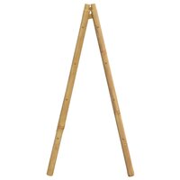 Handdoekladder met 4 sporten 90x50x100 cm bamboe