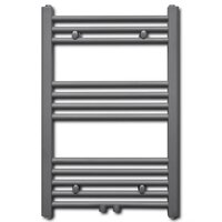 Radiator / handdoekenrek recht 500x764 mm grijs