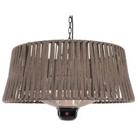 Hangende verwarmer Artix Corda 1800 W halogeen bruin