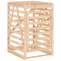 Containerberging 84x90x128,5 cm massief grenenhout