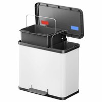 Pedaalemmer Oko Duo Plus maat L 17+9 L wit 0630-230