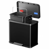 Pedaalemmer Oko Duo Plus maat L 17+9 L zwart 0630-260