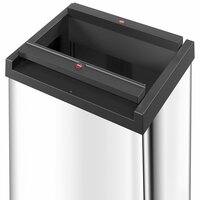 Afvalbak Big-Box Swing maat L 35 L roestvrij staal 0840-111