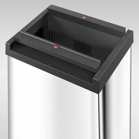 Afvalbak Big-Box Swing maat L 35 L roestvrij staal 0840-111