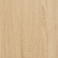 Kledingrek met schoenenrek 80x40x184 cm sonoma eikenkleurig