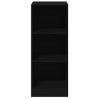 Kledingkast 48x41x102 cm bewerkt hout zwart