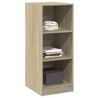 Kledingkast 48x41x102 cm bewerkt hout sonoma eikenkleurig