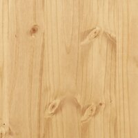 Schoenenkast Corona 99x32x163,5 cm massief grenenhout