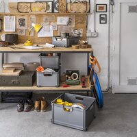 Opbergbox Unibox XL 60 L grijs