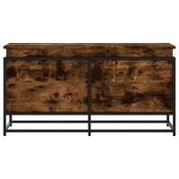Opbergbox met deksel 100x40x51,5 cm bewerkt hout gerookt eiken