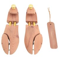 Schoenspanner met schoenlepel EU 40-41 massief cederhout