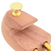 Schoenspanner met schoenlepel EU 40-41 massief cederhout