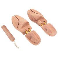 Schoenspanner met schoenlepel EU 44-45 massief cederhout