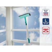 Raamborstel met telescoopsteel 28 cm 51104