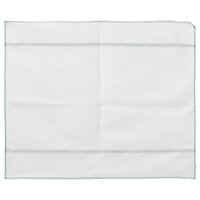 Vloerdoeken 5 st gestreept 50x60 cm wit en groen