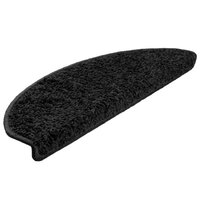 Trapmatten 10 st 65x21x4 cm zwart