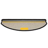 Trapmatten 10 st 65x21x4 cm zwart