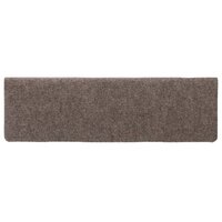 Trapmatten 15 st 65x21x4 cm naaldvilt cr&egrave;mekleurig