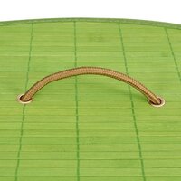 Hoekwasmand 60 L bamboe groen