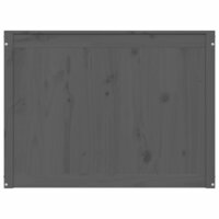 Wasmand 88,5x44x66 cm massief grenenhout grijs