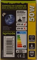 Komodo Neodymium Daglicht Lamp Es 50 WATT