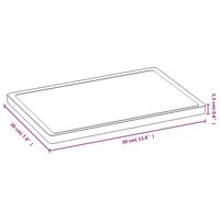 Snijplank 30x20x1,5 cm bamboe