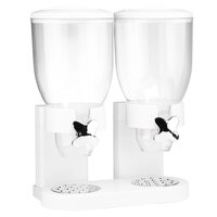 Ontbijtgranen dispenser 2 x 3,5 L wit