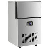 IJsblokjesmachine 45 kg / 24 u zilverkleurig