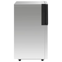 IJsblokjesmachine 45 kg / 24 u zilverkleurig