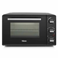 Heteluchtoven 1500 W 28 L zwart